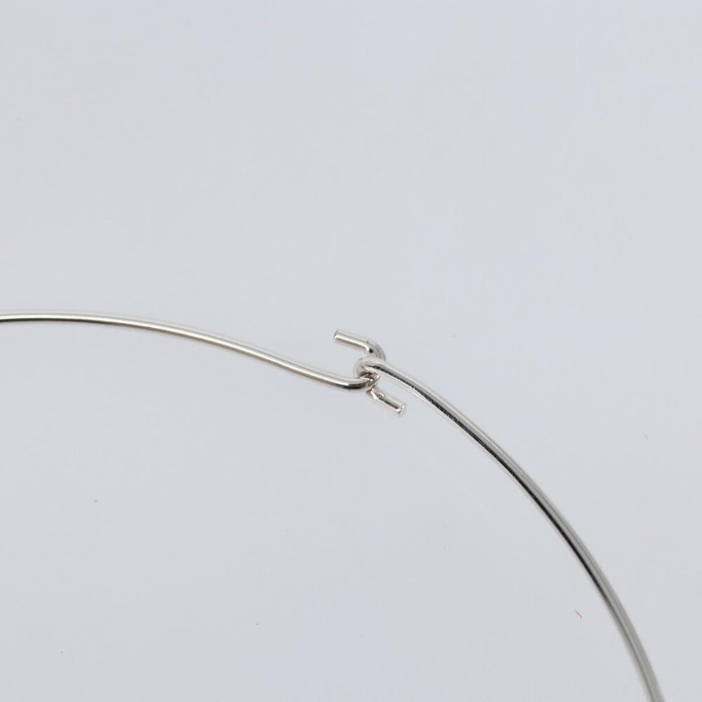 Christian Dior Choker metal Silver Auth - Picture 8 of 9